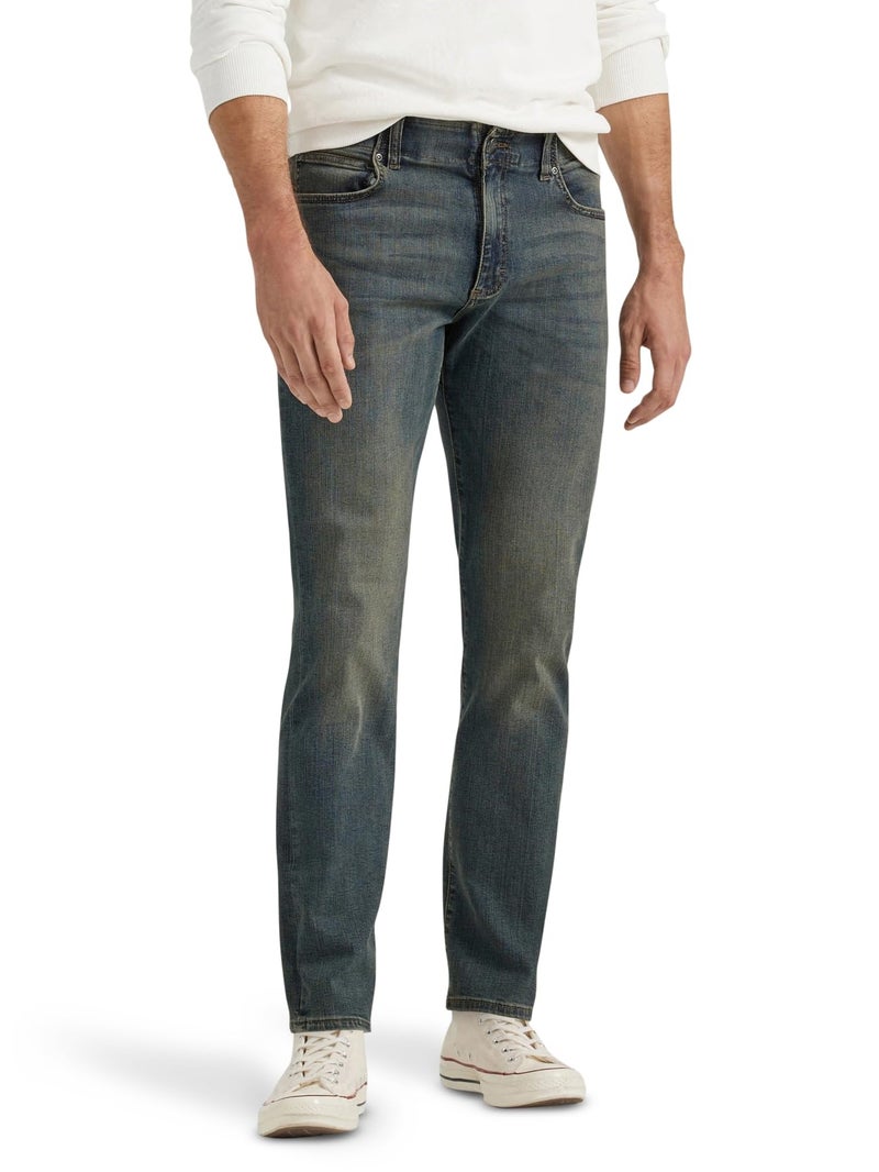 Lee Men's Extreme Motion Straight Taper Jean Maverick 40W x 34L - Image 1